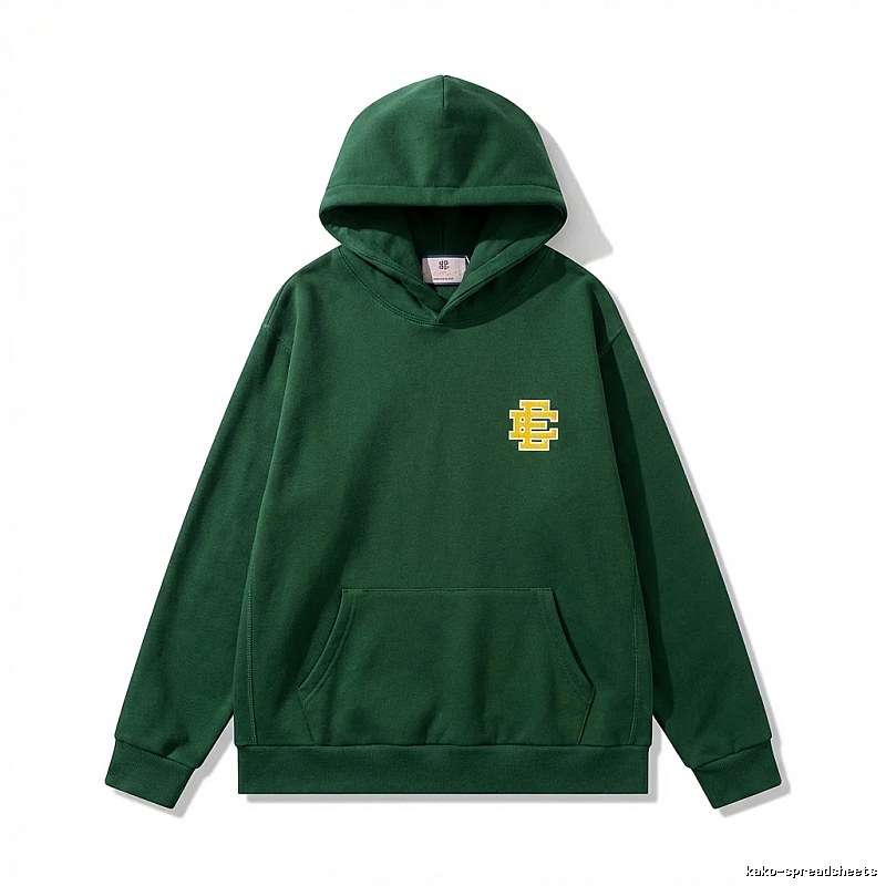 Eric Emanuel American retro green sweatshirt