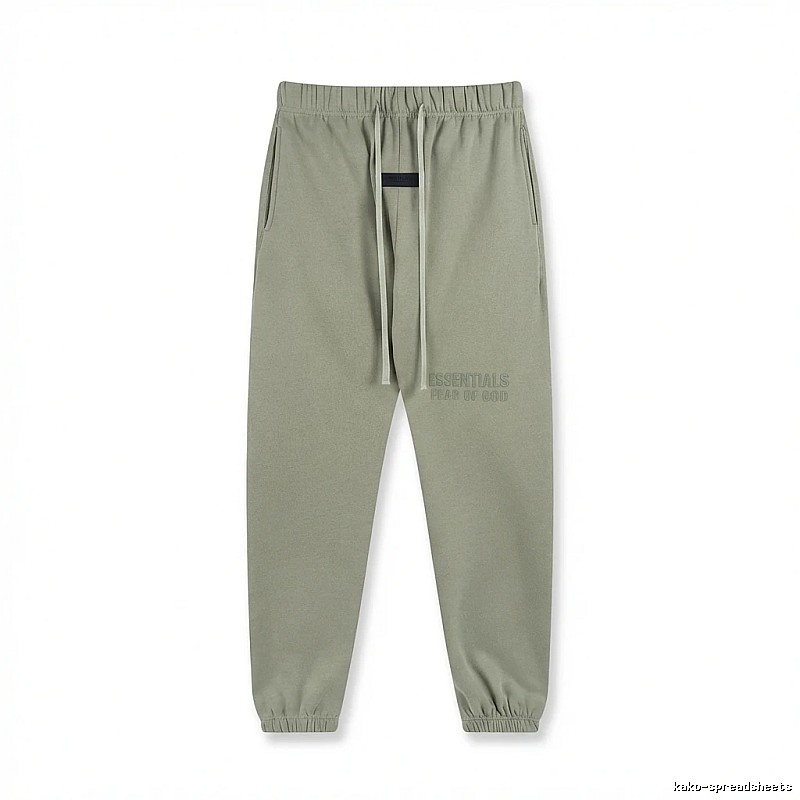 ESSENTIALS Basic Casual Khaki Pants