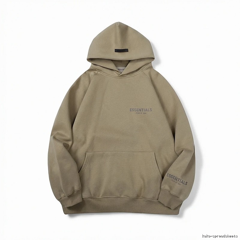 ESSENTIALS Basic Khaki Sweatshirt