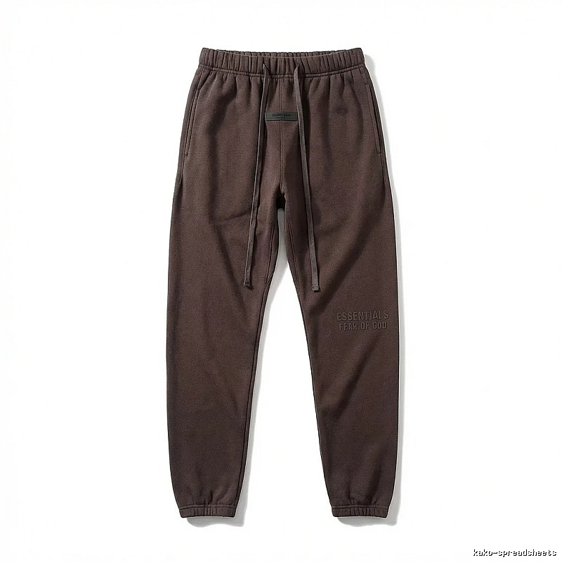 ESSENTIALS Casual Dark Brown Sweatpants