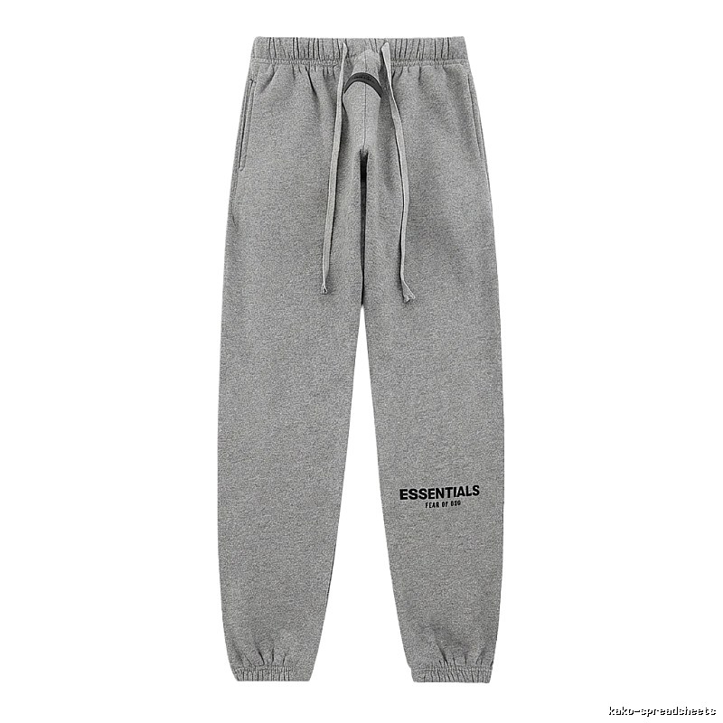 ESSENTIALS casual style grey sweatpants