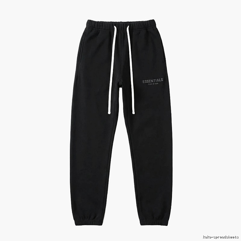 ESSENTIALS minimalist black sweatpants