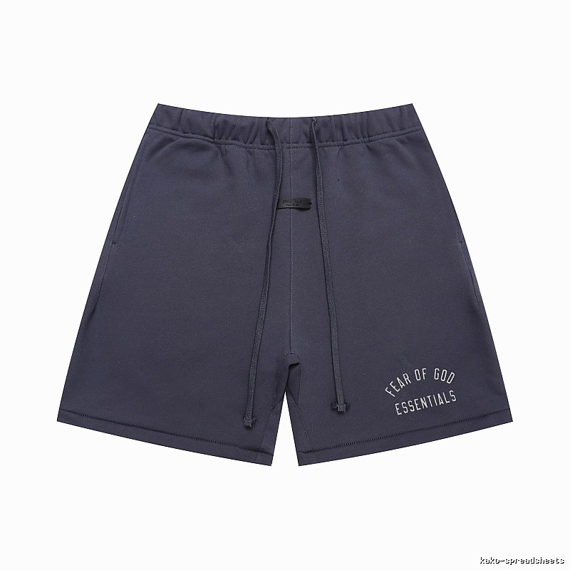 ESSENTIALS minimalist style dark gray shorts