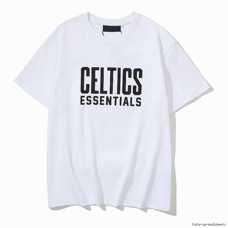 ESSENTIALS Simple Style White T-shirt