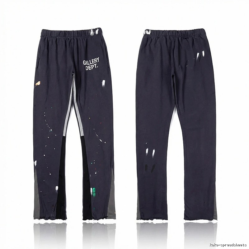 Gallery Dept Graffiti Style Black Trousers