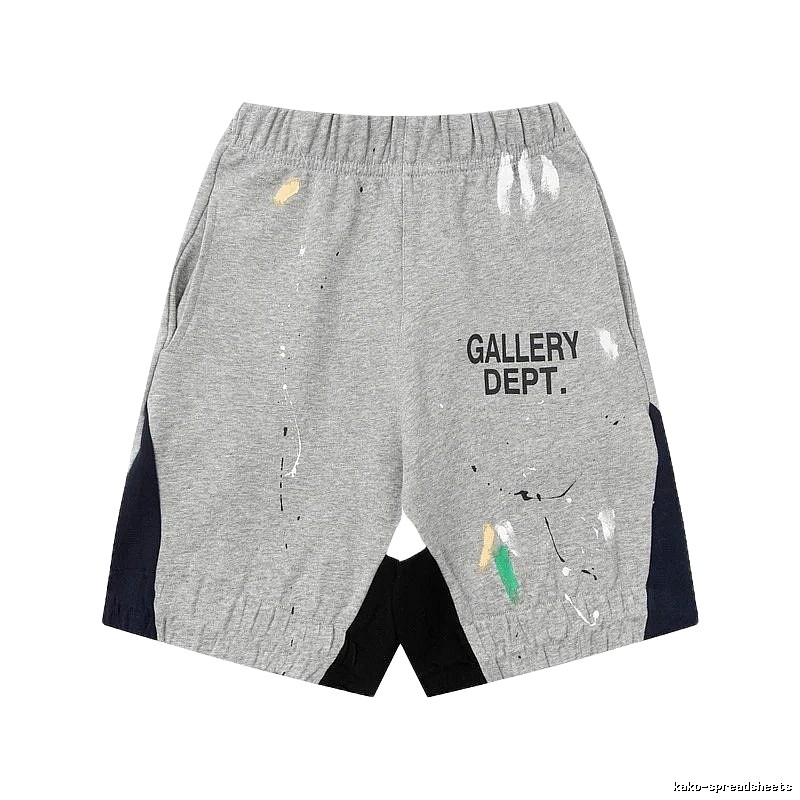 Gallery Dept Graffiti Style Gray Shorts