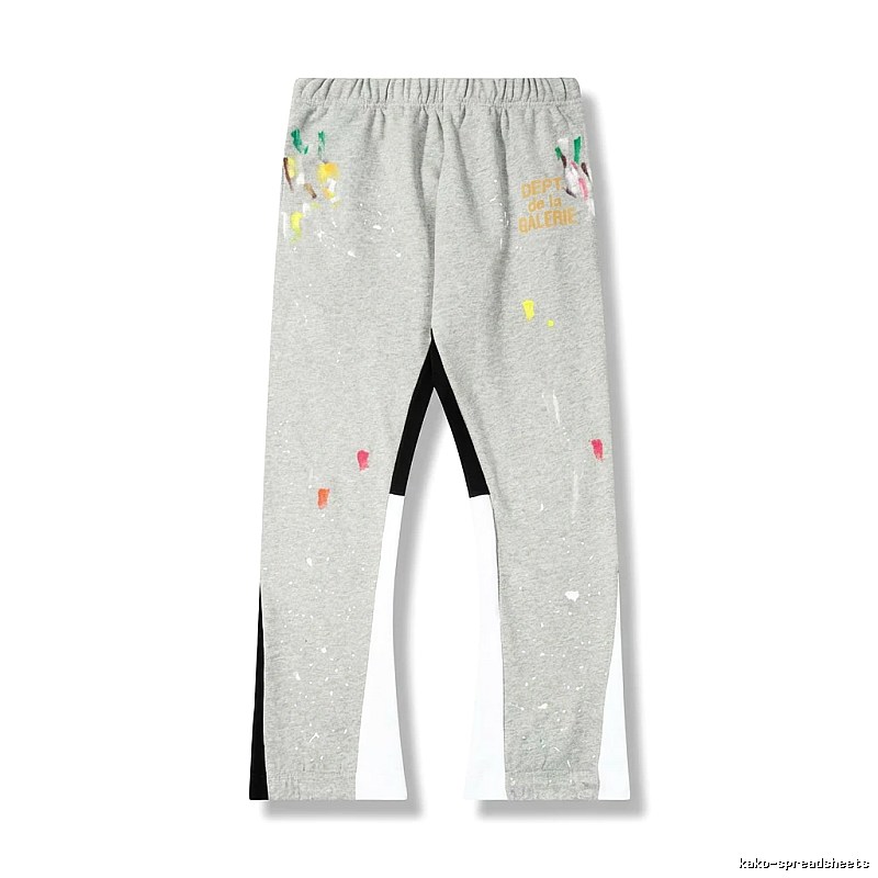 Gallery Dept Graffiti-style Grey Sweatpants