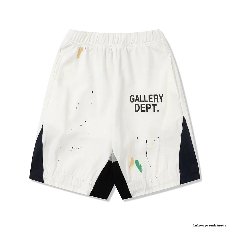 Gallery Dept Graffiti-style White Shorts
