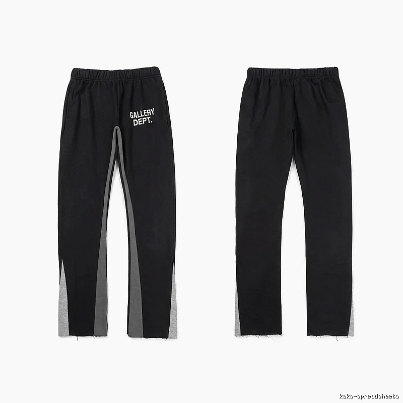 Gallery Dept. Patchwork Style Black Pants