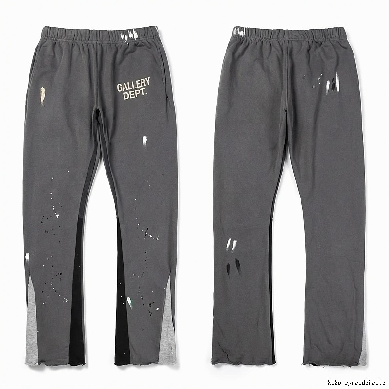 Gallery Dept Ripped Grey Sweatpants