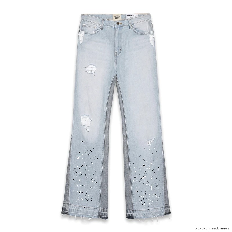 Gallery Dept Ripped Light Blue Jeans