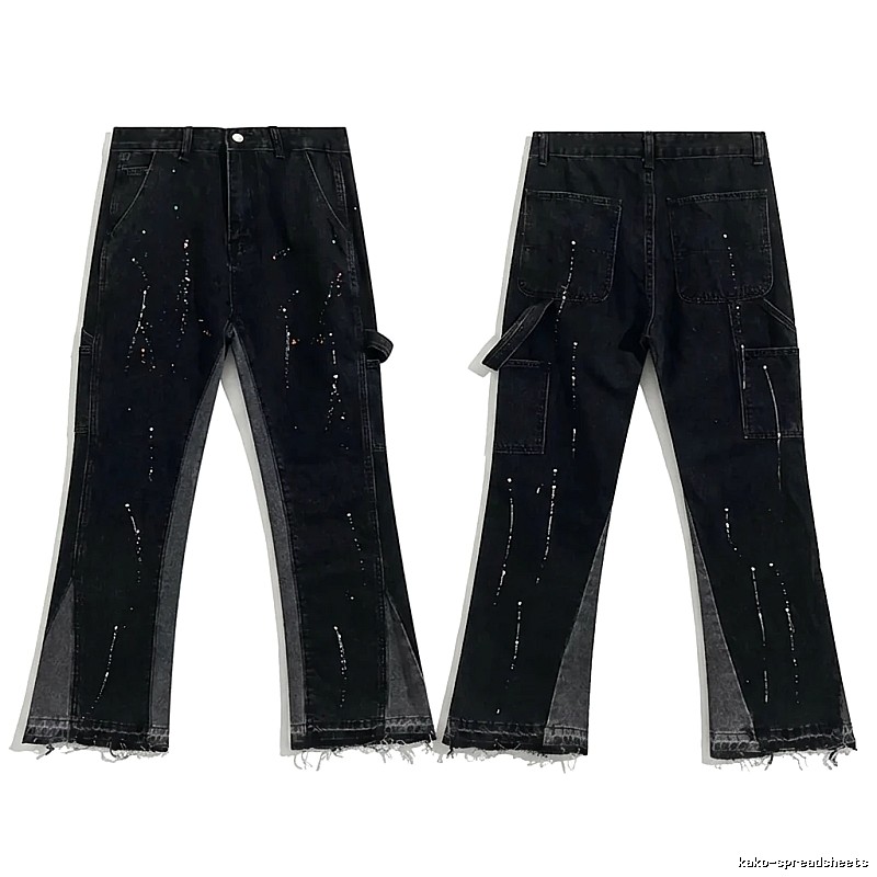 Gallery Dept Workwear Style Black Jeans