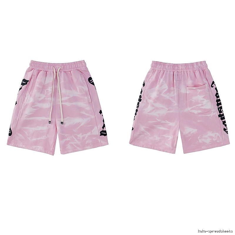 Godspeed Tie-dye Street Style Pink Shorts