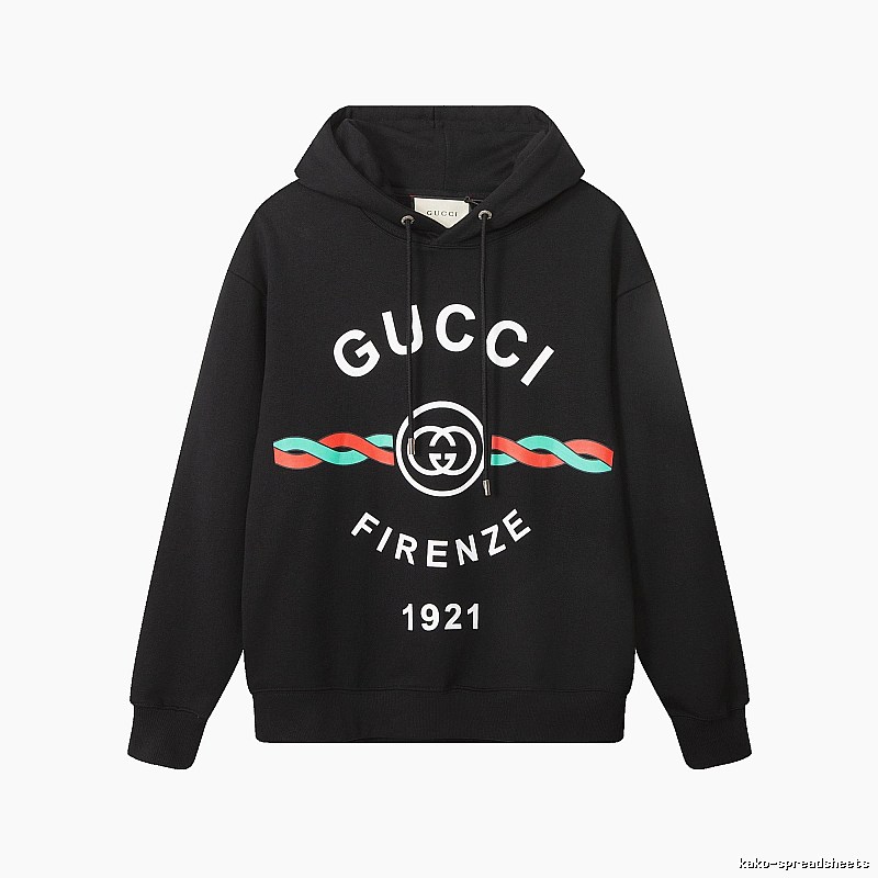 Gucci Hoodie with Black Hoodie with Gucci Firenze