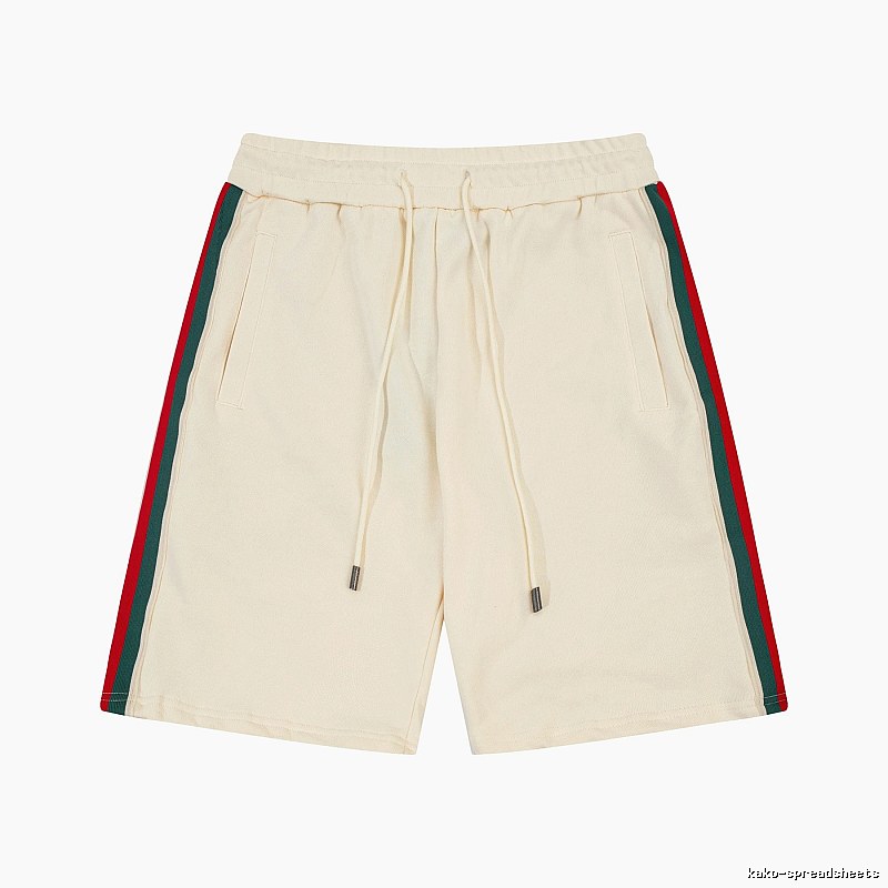 Gucci retro style off-white shorts