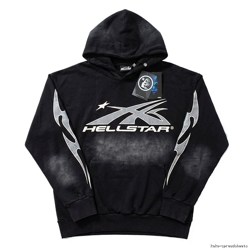 Hellstar Dark Style Black Hoodie