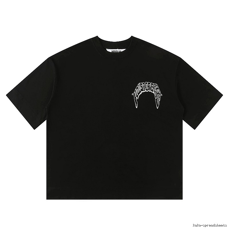 House of Errors Street Style Black T-shirt