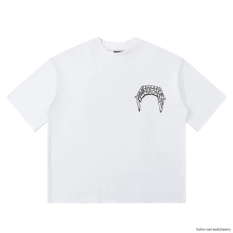 House of Errors Trendy White Short-sleeve Shirt