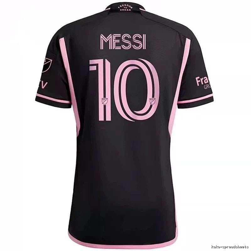 Inter Miami Travel Messi #10 soccer jersey Pink Inter Miami with Modern Look