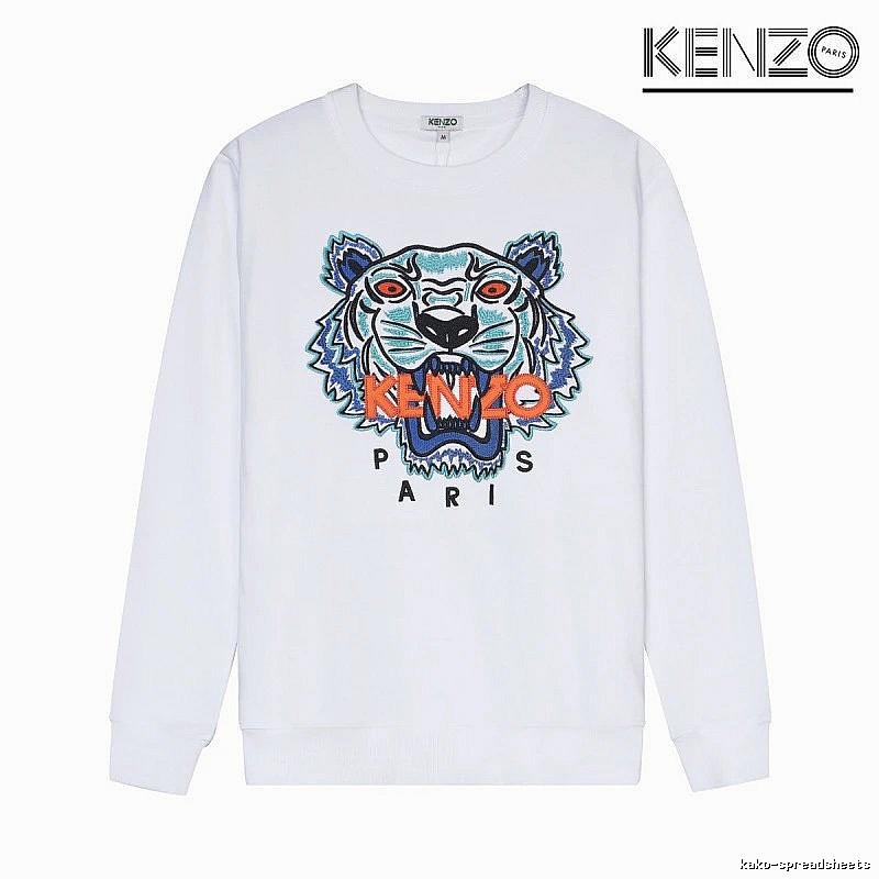 Kenzo Style Kc16 Tiger SweatShirt Coffee Run Graphic