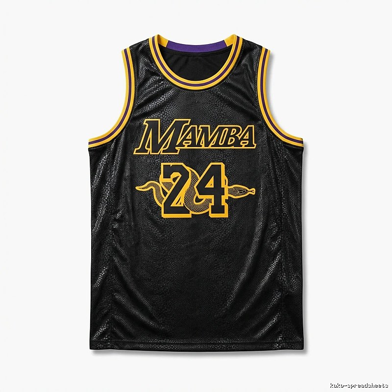 Kobe Mamba series basketball-style jerseys