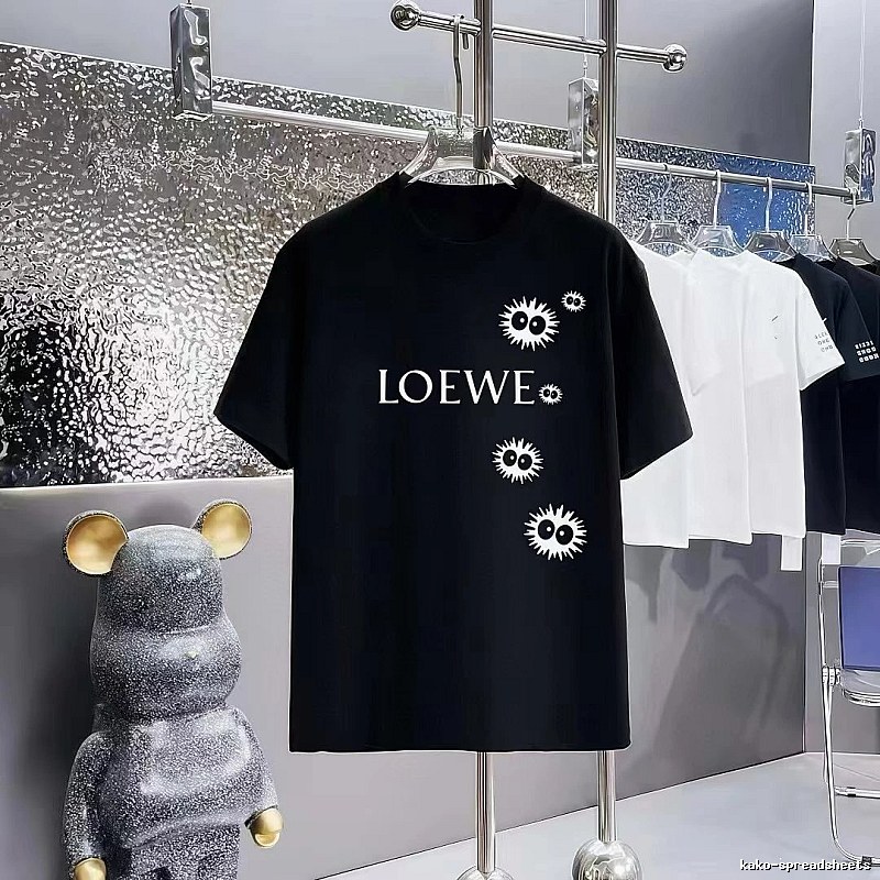LOEWE Soot Sprite Casual Black T-Shirt