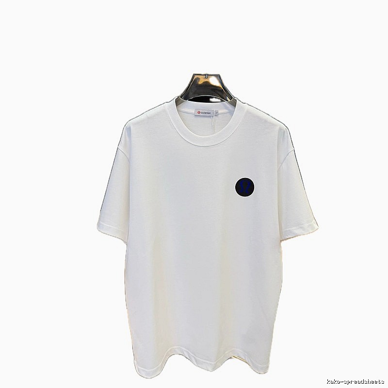 lululemon Classic Collection Sporty Style White T-Shirt