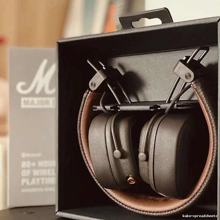 Marshall Major Wireless Headphones in Black