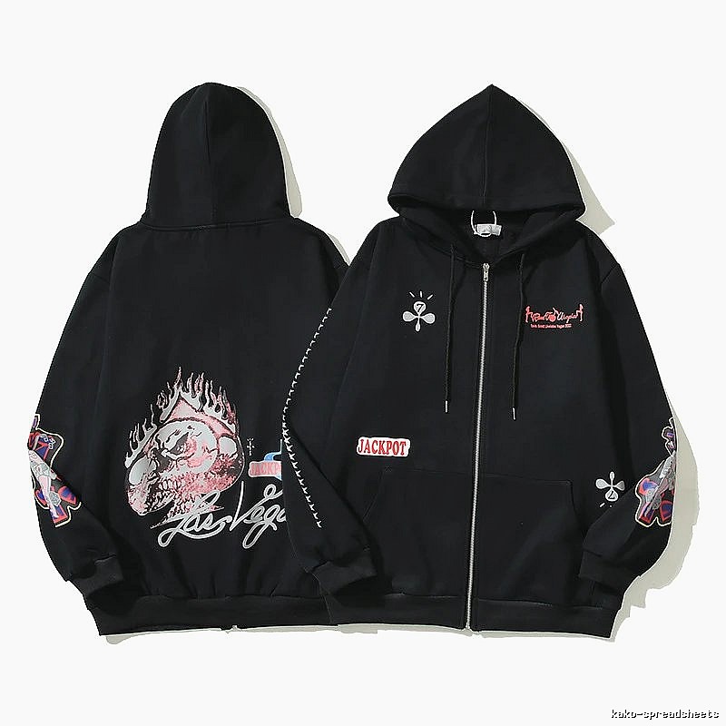Mastermind Style W06 Zip Hoodie Resort Wear Skull