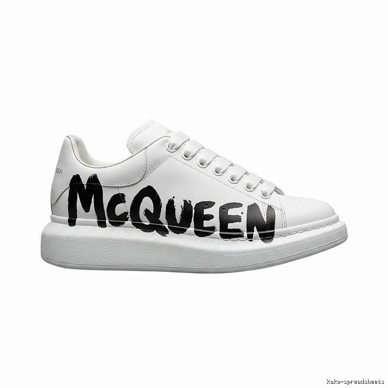 McQueen - printed casual - style white shoes