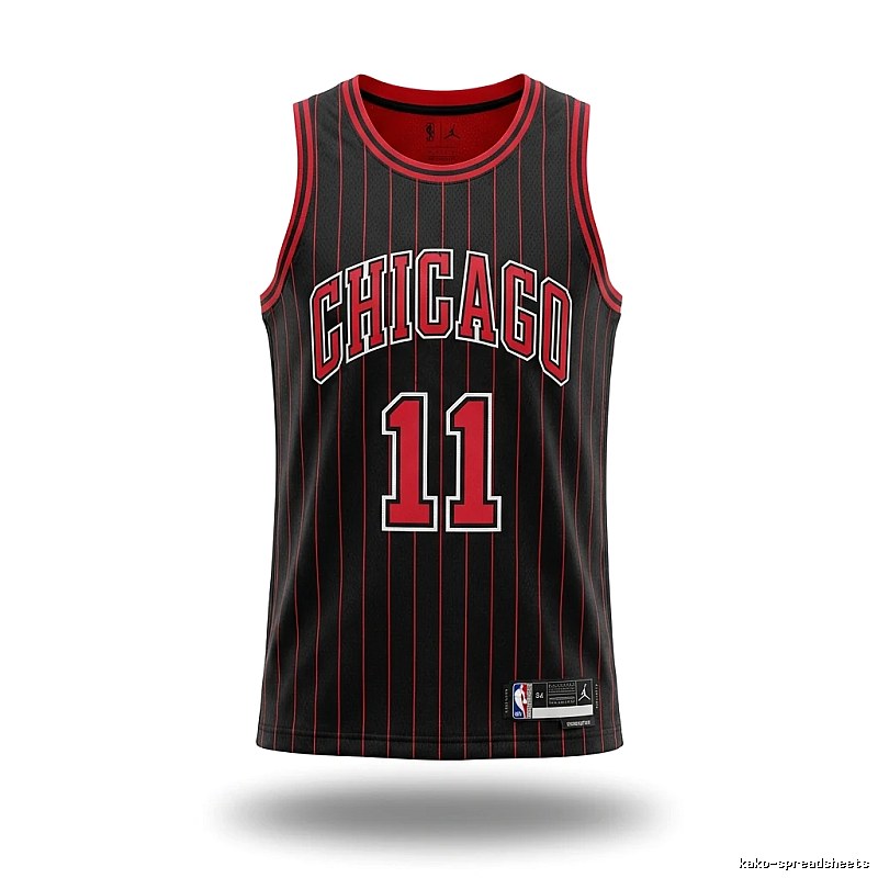 Michael Jordan retro black and red jersey