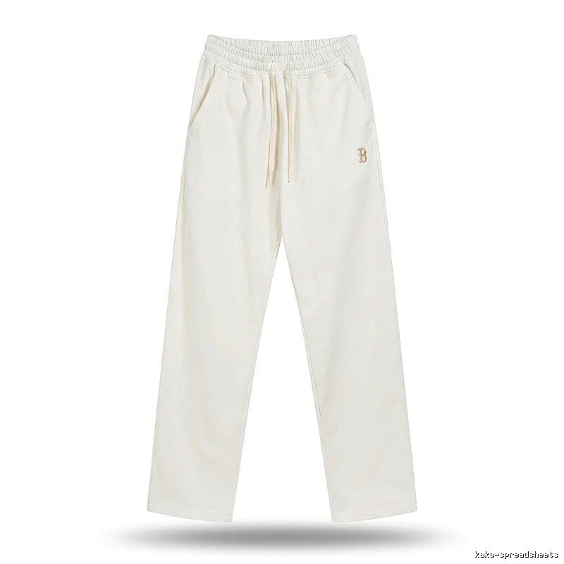 MLB casual style white sweatpants