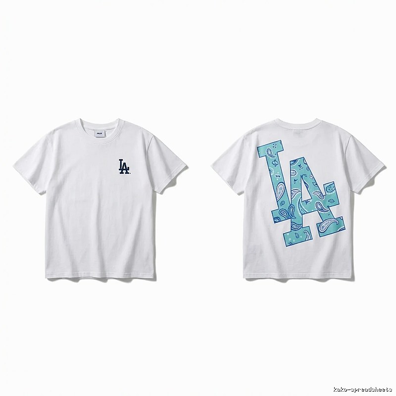 MLB LA Paisley White T-shirt