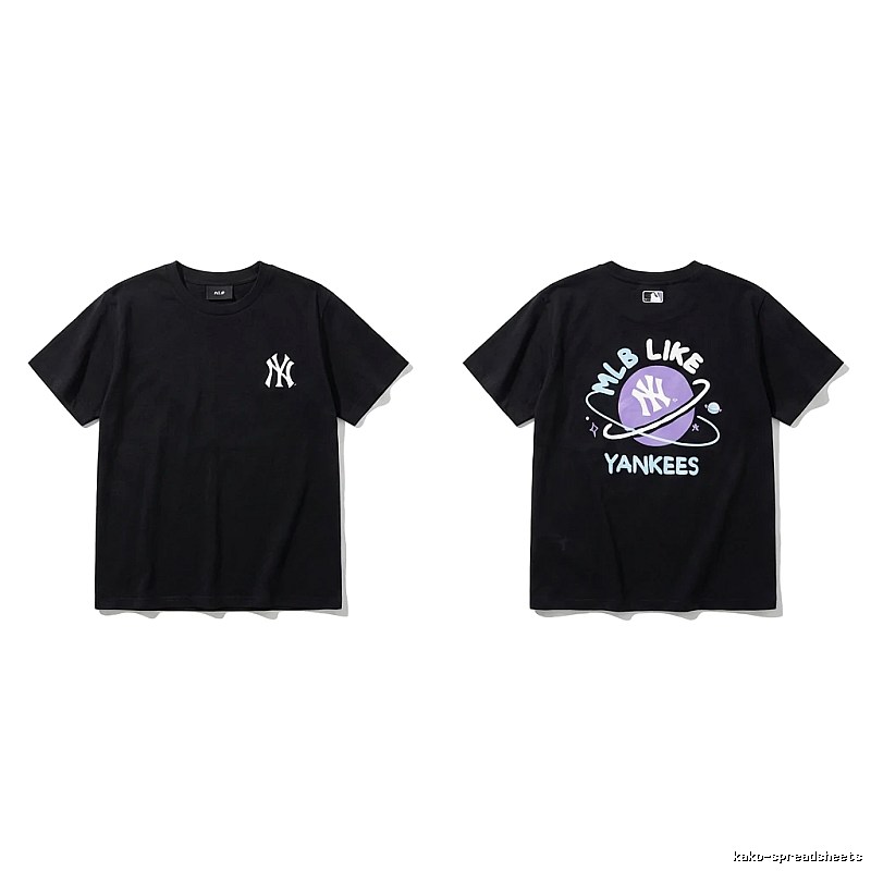 MLB Planet Style Black T-shirt