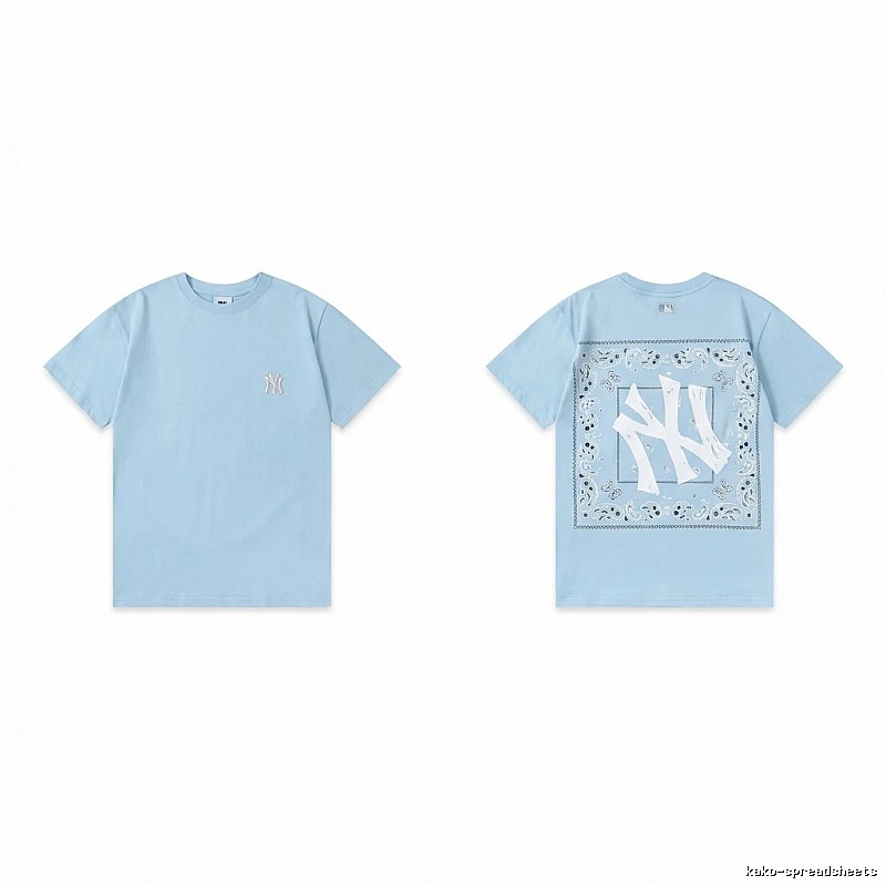 MLB retro light blue T-shirt