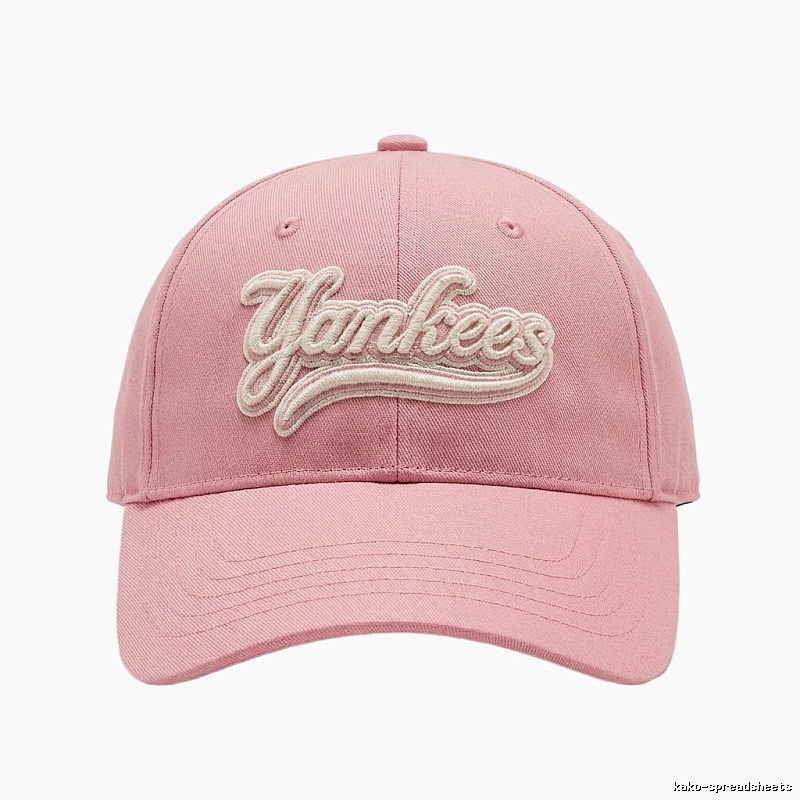 MLB Yankees pink baseball cap