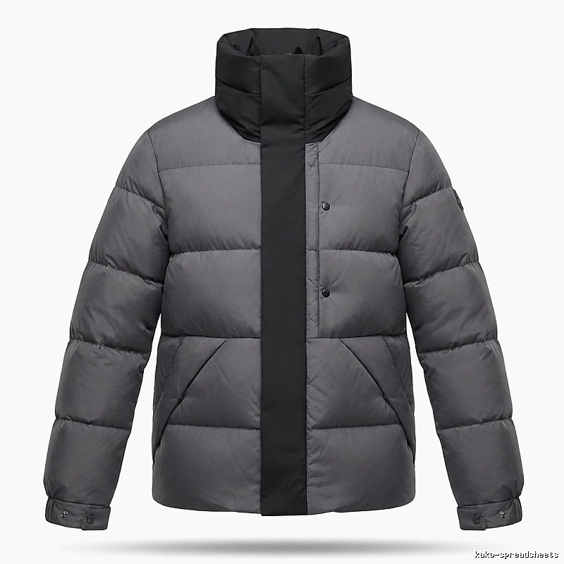 Moncler classic grey down jacket