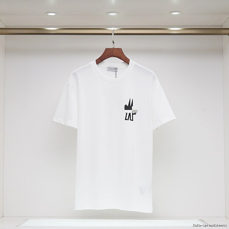 Moncler Printed Casual-style White Short-sleeve T-shirt