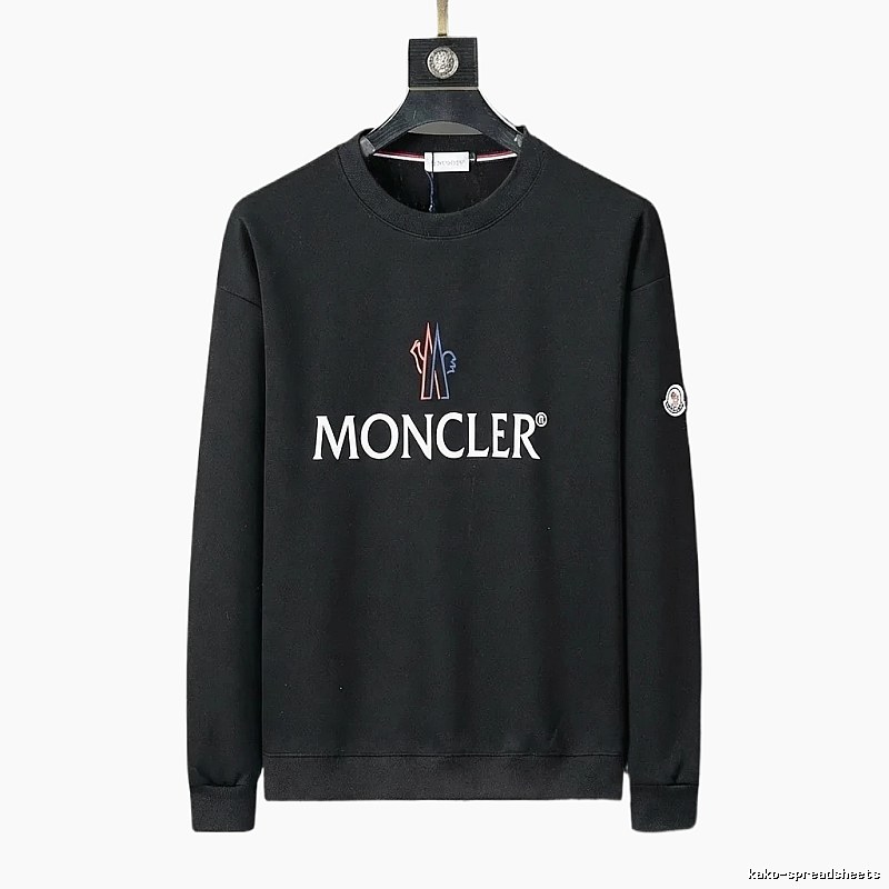 Moncler simple and fashionable black sweatshirt