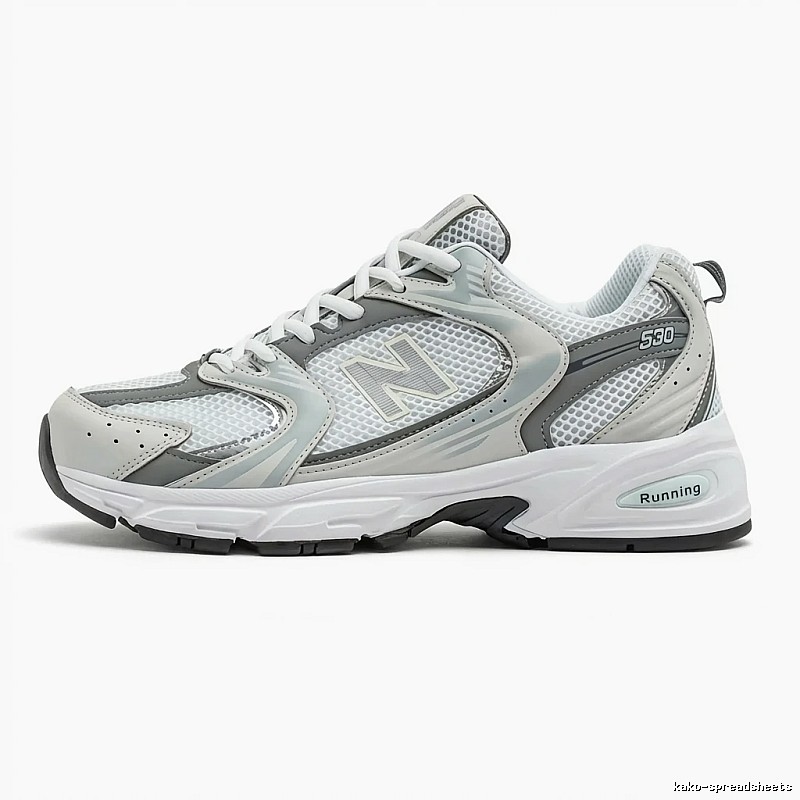New Balance 530 retro-style grey sports shoes