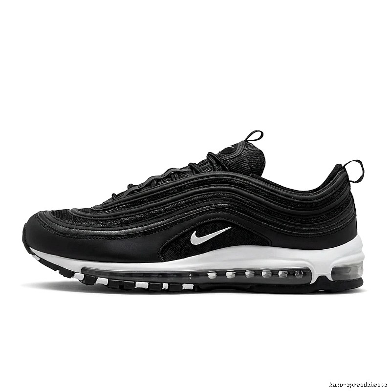 Nike 97 retro-style black shoes