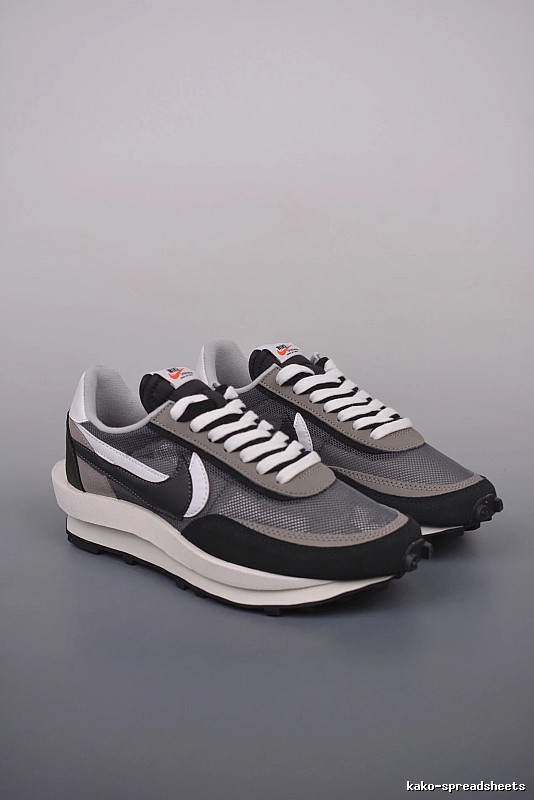 Nike Black and Gray Retro Runners Defined by Tonal Mesh Panels