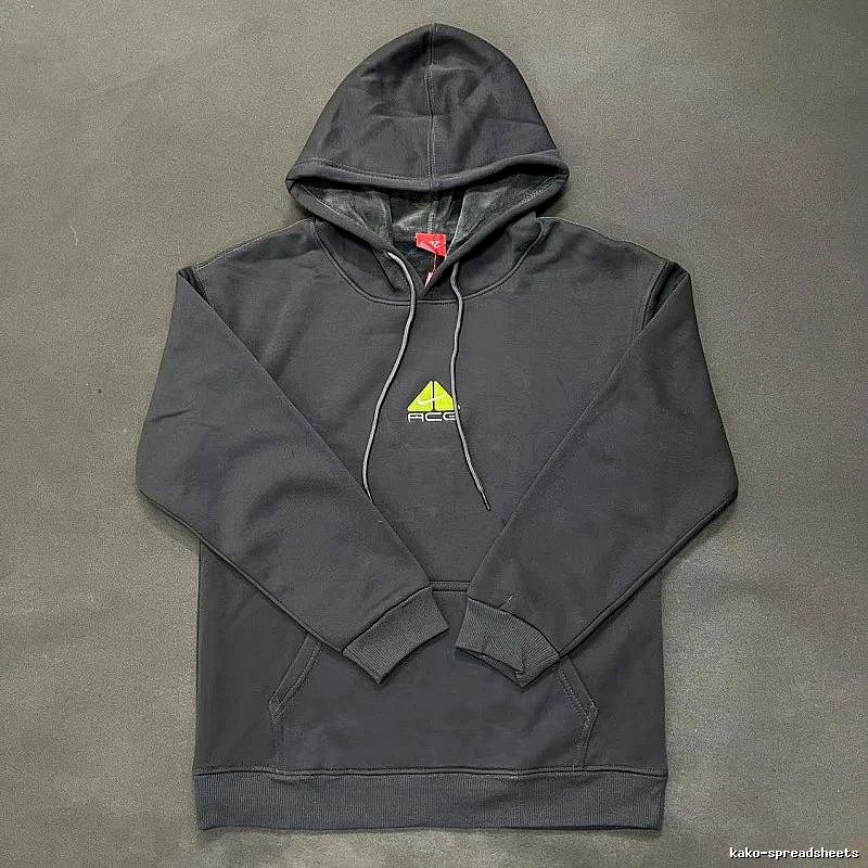 Nike Charcoal Black Zip Hoodie Poolside Style Swoosh