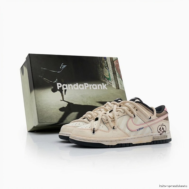 Nike Panda Prank Light Pink Board Shoes