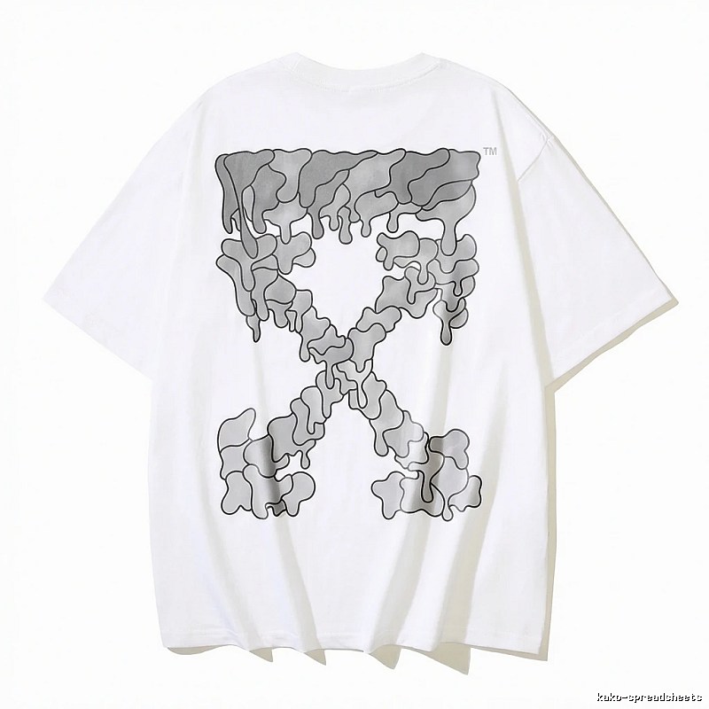 Off-White Gradient Style White T-shirt