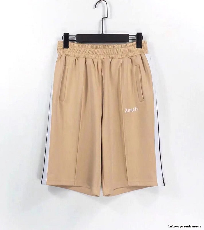 Palm Angels Statement Track shorts Black Side Stripe for Easy Pairing