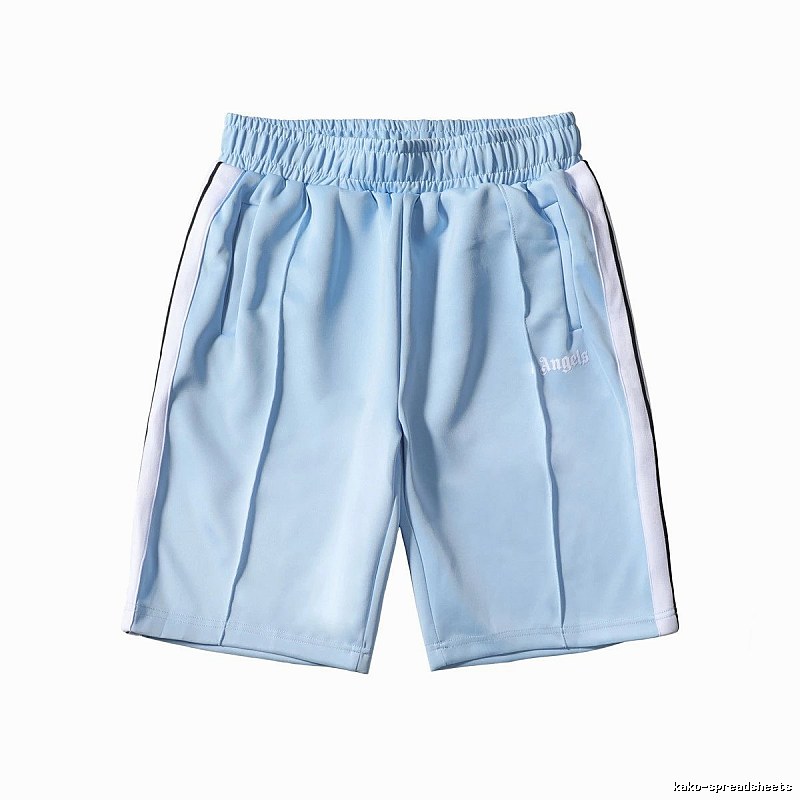 Palm Angels Travel Track shorts Black Side Stripe with Modern Look