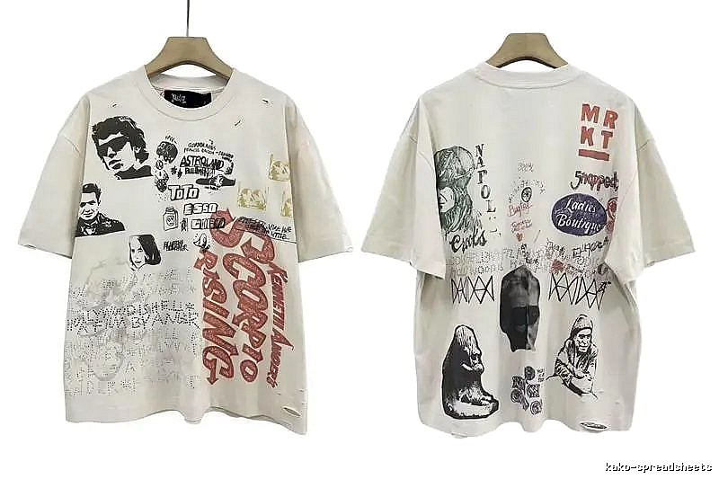 Paly Hollywood Graffiti Retro Off-white T-shirt