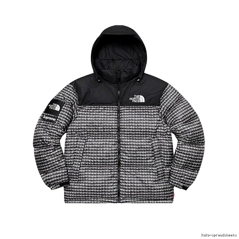 Pattern Logo The North Face Puffer Jacket for Photo Ready Looks