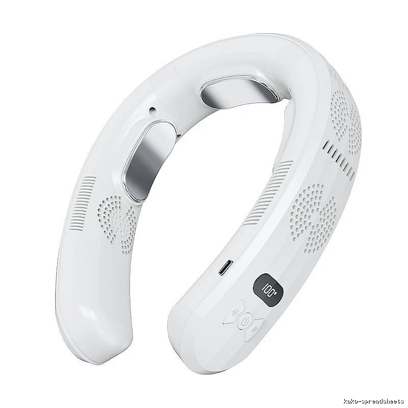 Personal Cooling Neck Fan White